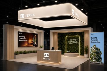 Terra Event Booth mock up