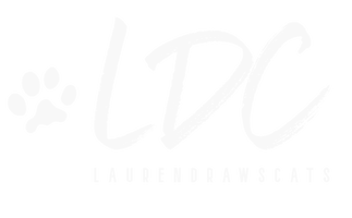 LaurenDrawsCats Art
