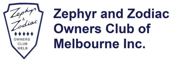 Zephyr and Zodiac Owners Club 
of Melbourne Inc