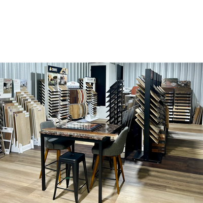 Vinyl/wood/laminate showroom