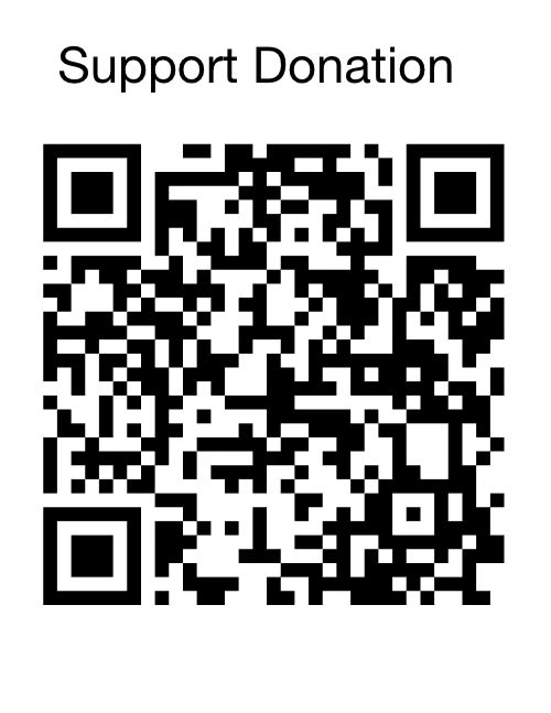 QR Code that lets you donate through Paypal