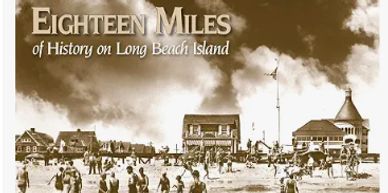 Historical view of Long Beach Island beach scene.