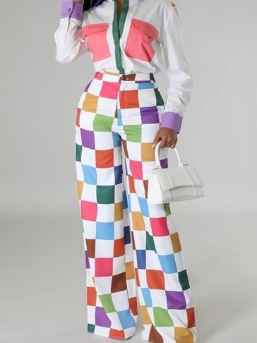 The Color Me Bad Set features vibrant clothing 