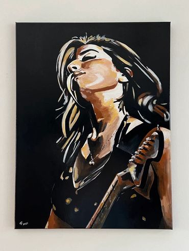 Amy Winehouse art - Music art - British music - Canadian artist - oeuvre originale - original work