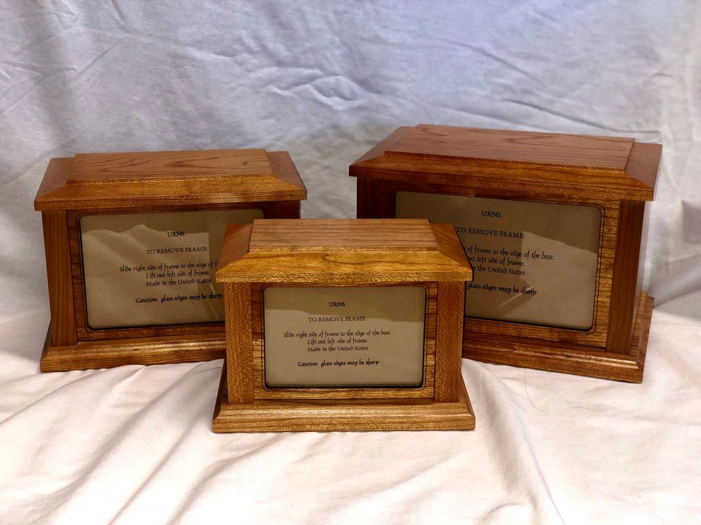 Cherry Picture Urn