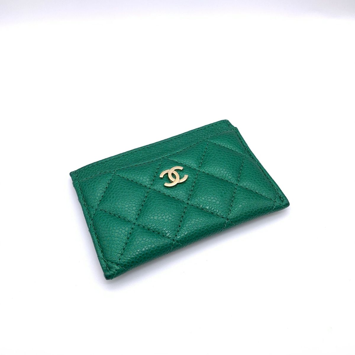 Chanel 18S emerald green, Luxury, Bags & Wallets on Carousell