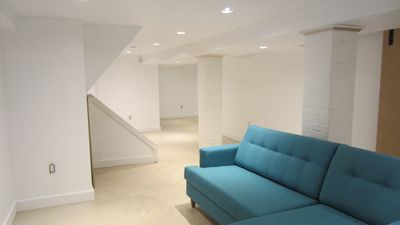 Basement renovation in Hamilton