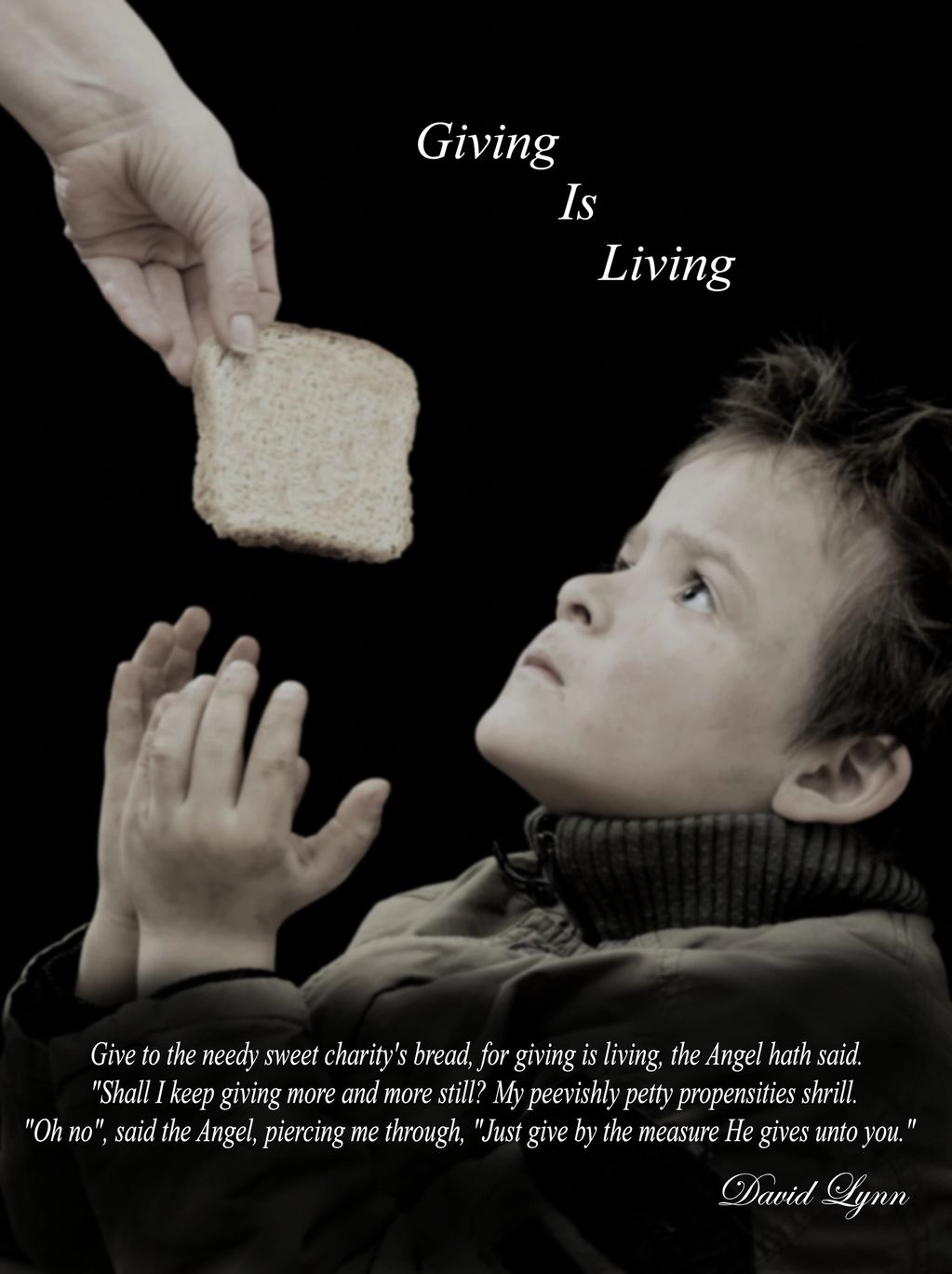 “Giving is Living” 