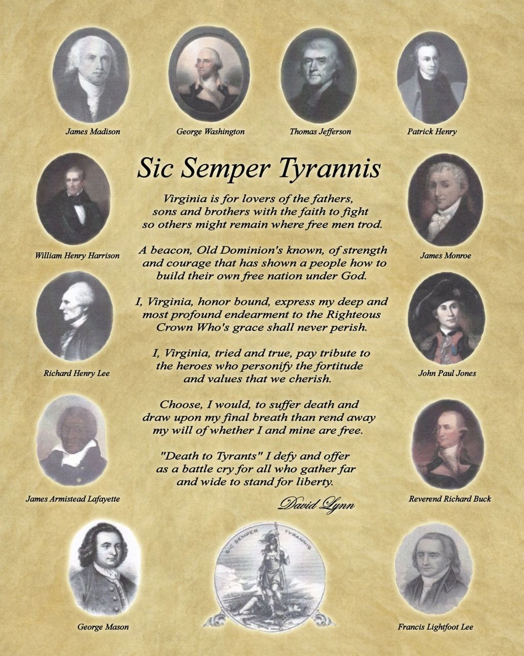  “Sic Semper Tyrannis” 