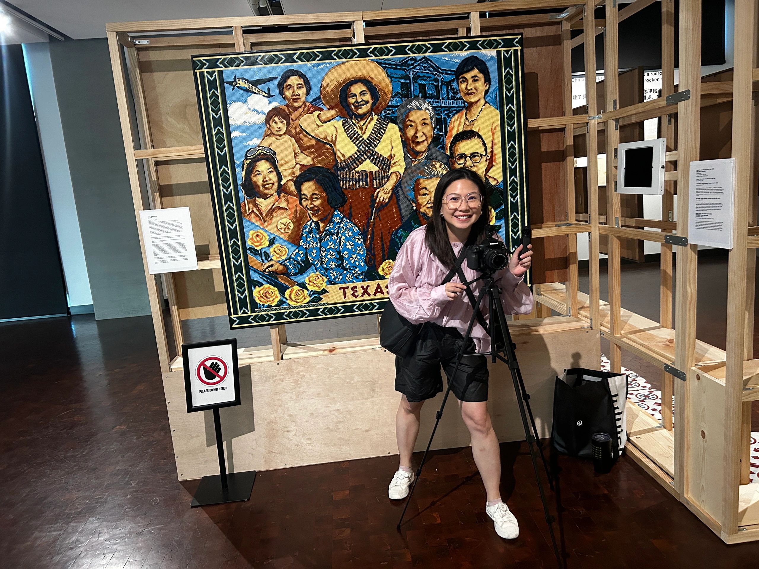 June prepare for oral history recording