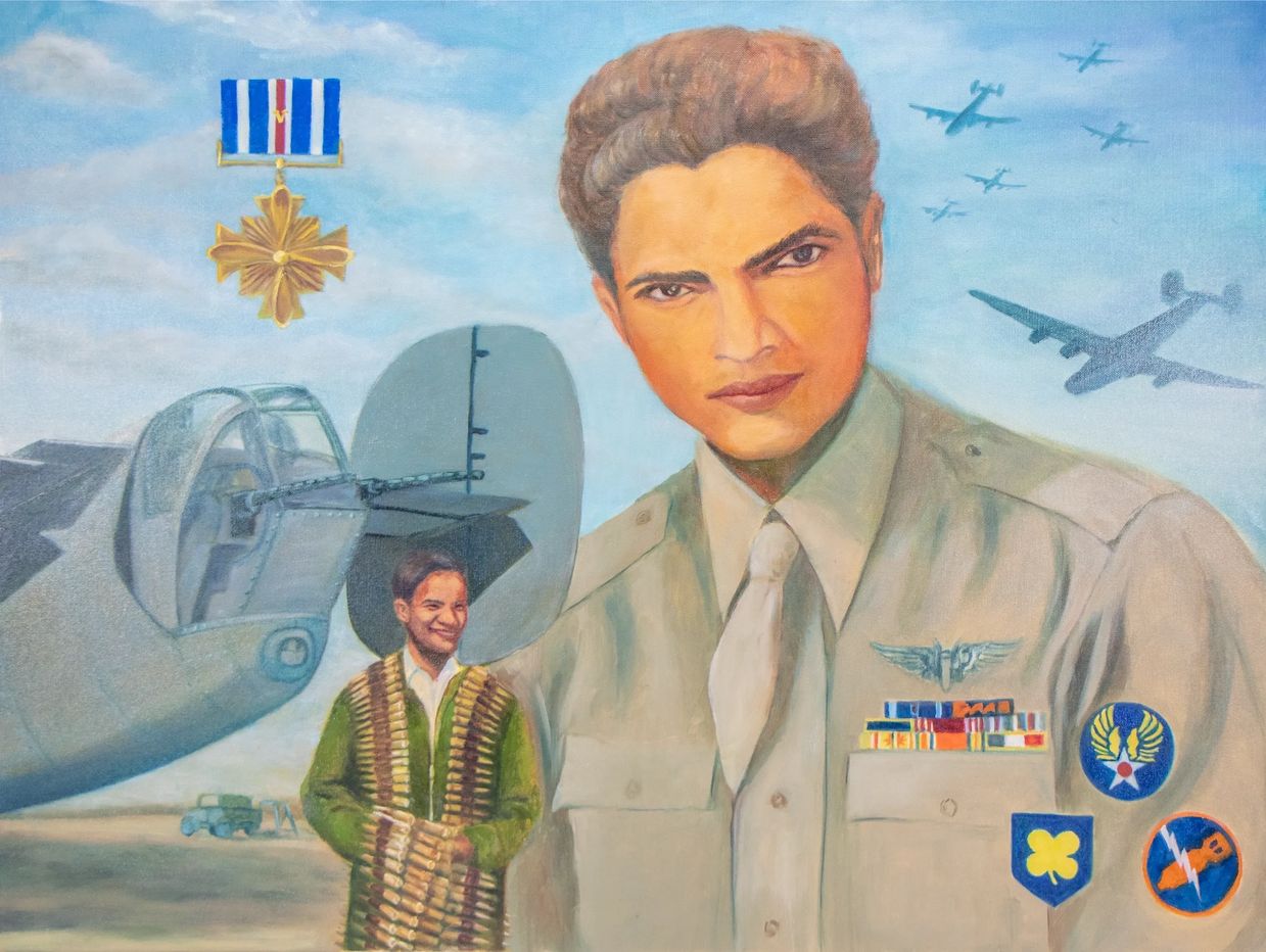 WWWII Asian American Hero Sabu Dastagir’s portrait now permanently installed in the Pentagon