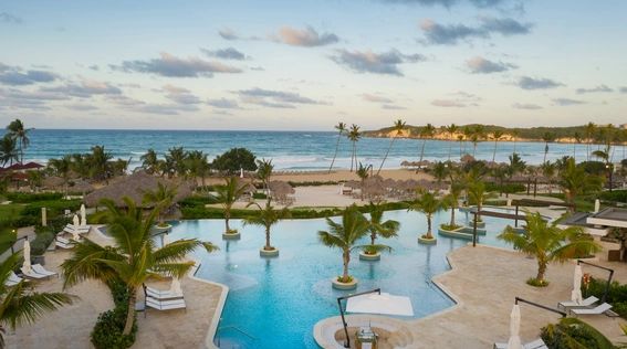 The pool area at Macao Beach Dreams Punta Cana