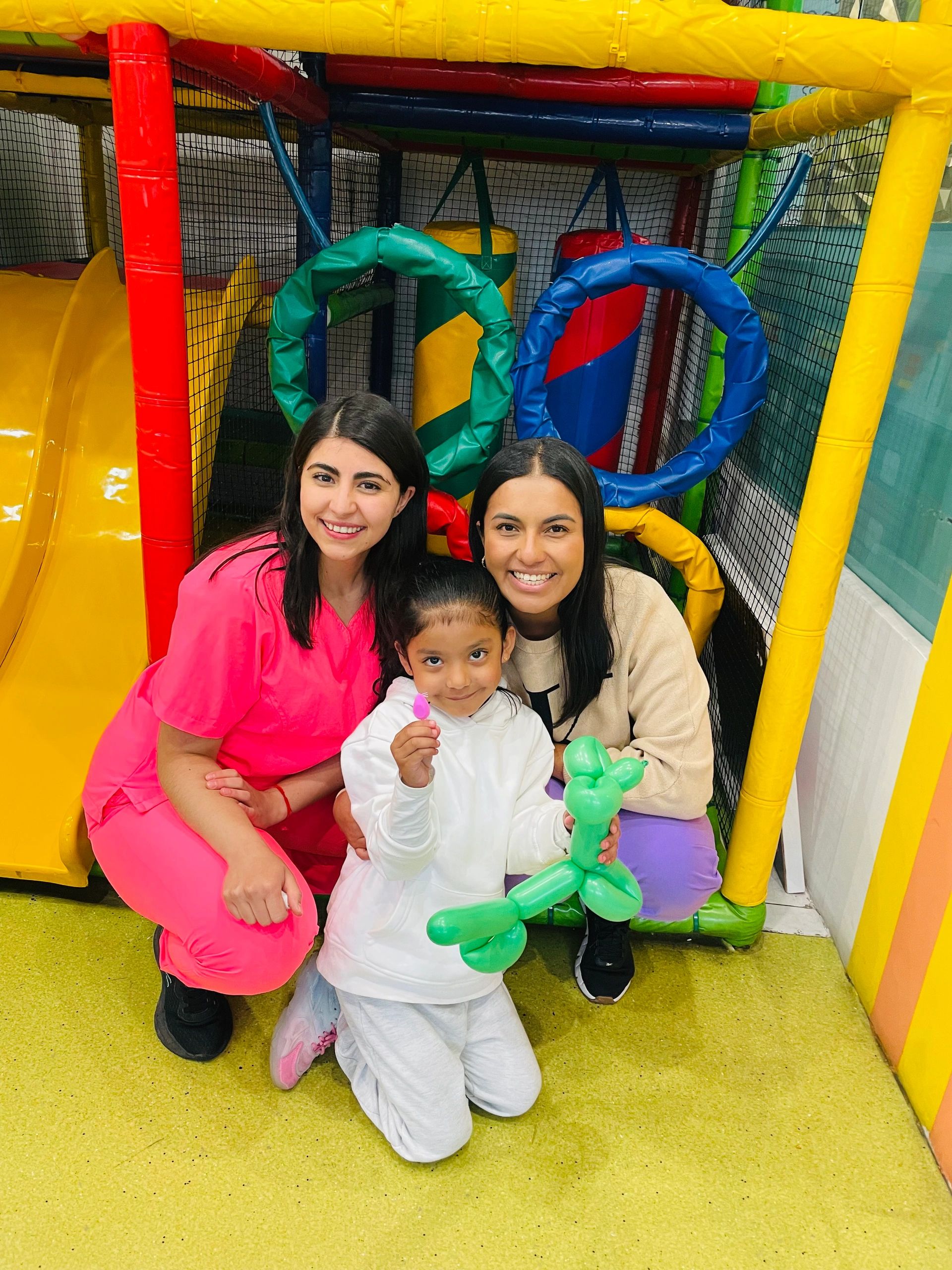 Familias en la clínica Doctor Ratón