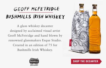 Bushmills Irish Whiskey Decanter