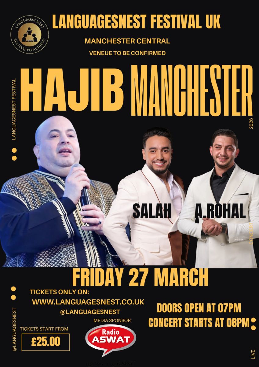 MANCHESTER Early bird tickets 27/03/2026(Manchester, Venue to be confirmed)