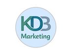 Logo of KD3 Marketing with a blue and green color scheme.