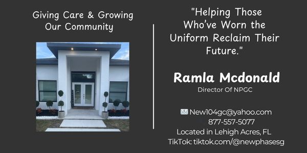 New Phases GC, contact information. 877-557-5077. Our email is also listed on our page. Director RM.