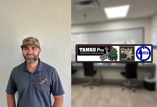 The president of James Roofing Services, Inc., Steven James II, with roofing certifications listed.