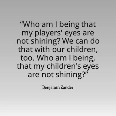 Benjamin Zander Leadership Shining Eyes