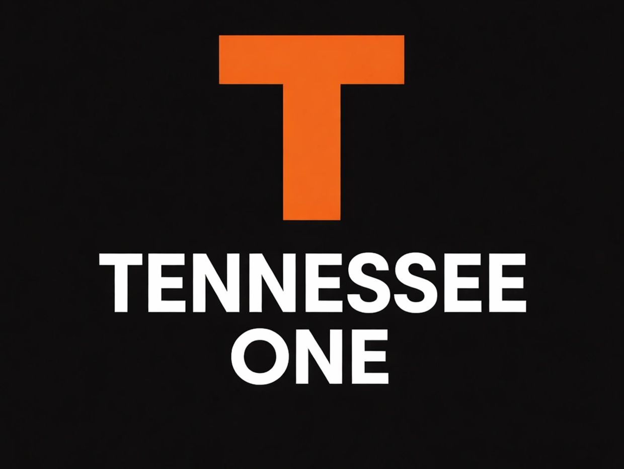 Logo featuring a large orange 'T' and the words 'TENNESSEE ONE' below it.