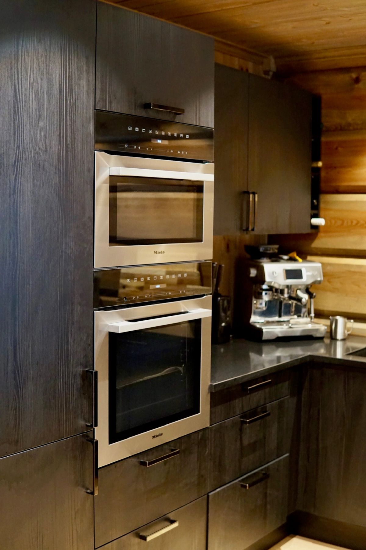 Snow-covered Stranda landscape — winter at the cabin