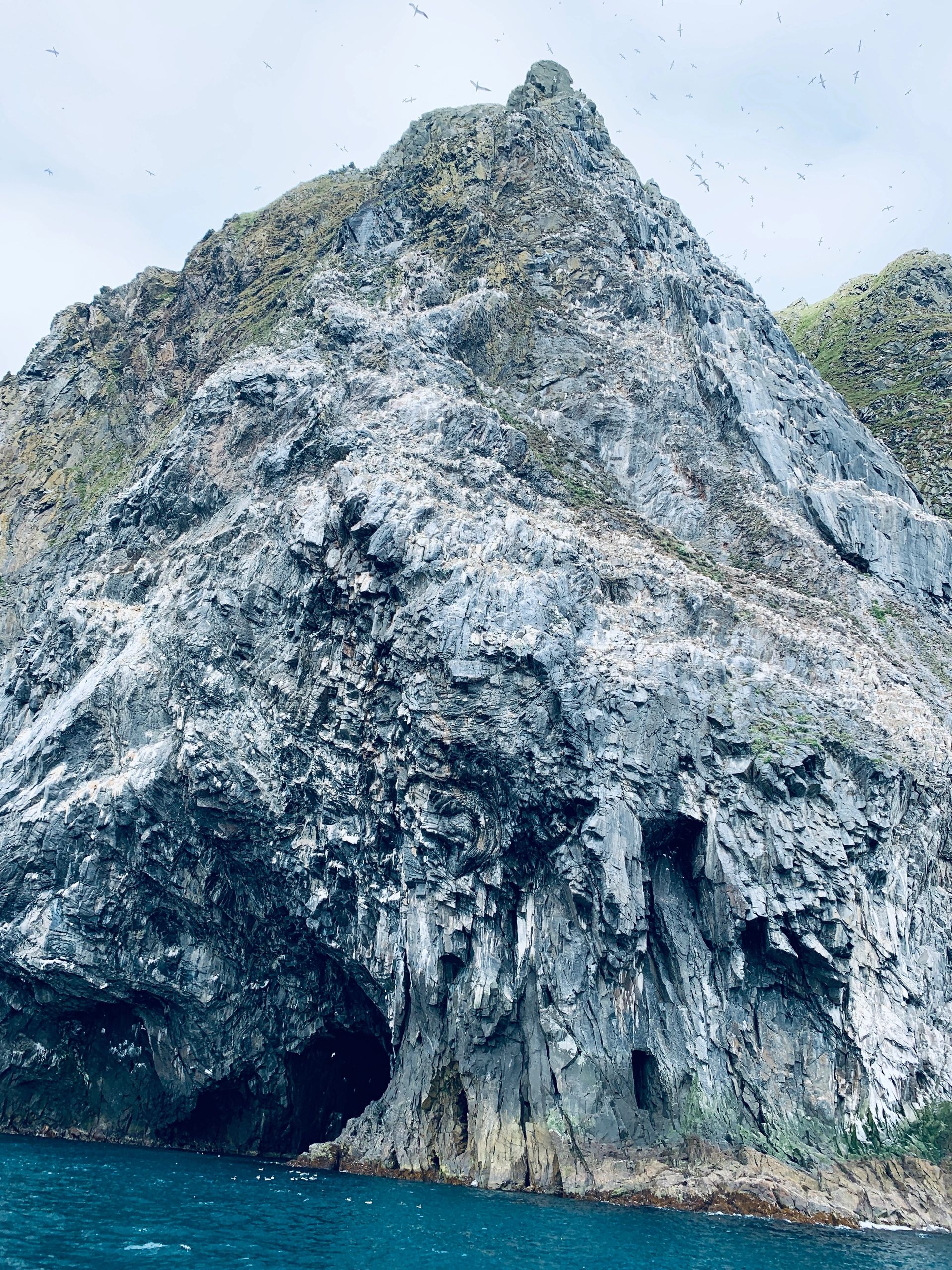 Norwegian fjord scene