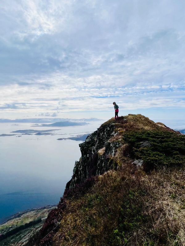 The view from the famous viewpoint Gjøna