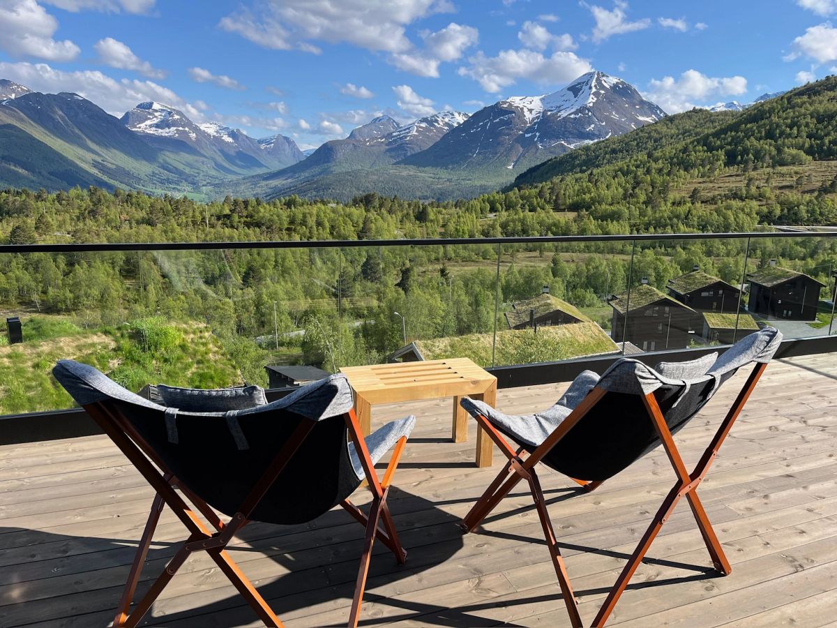 Stranda cabin — fjord and mountain panorama