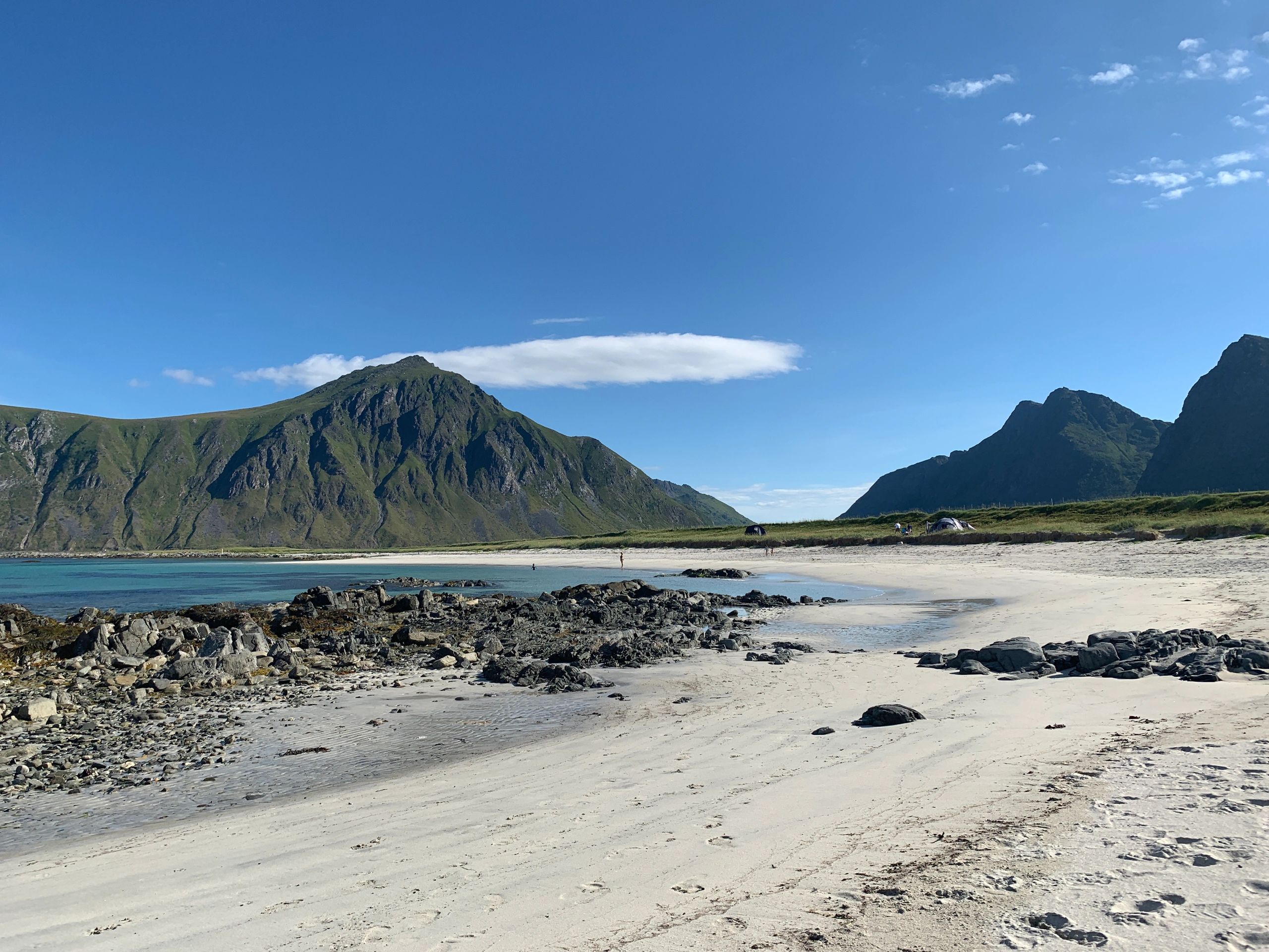 Norwegian fjord landscape