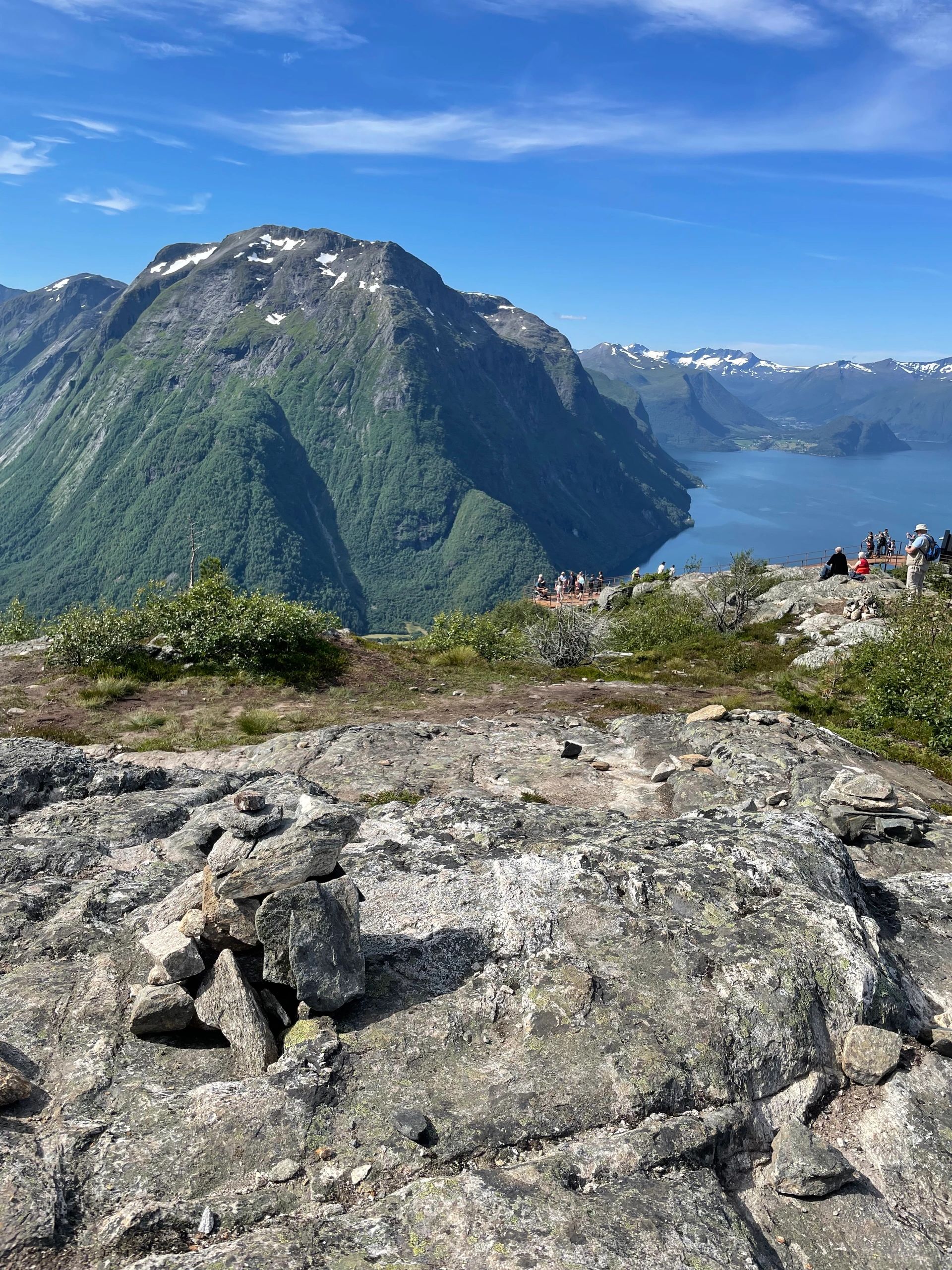 Norwegian fjord landscape