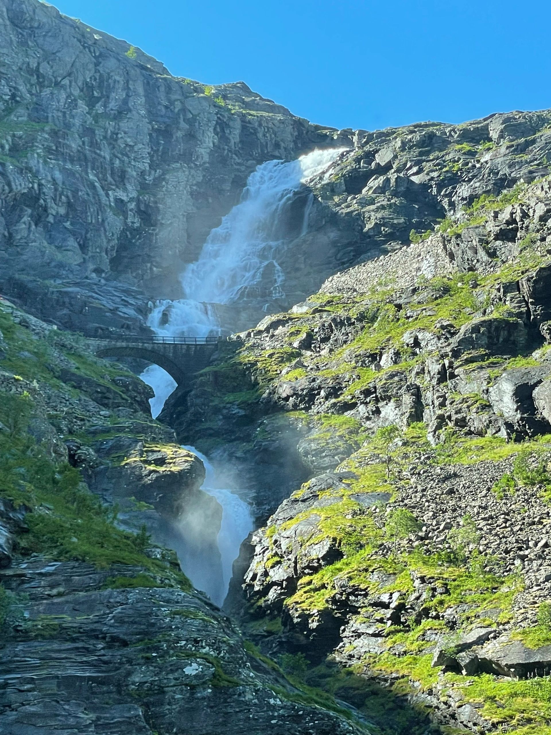 Norwegian fjord landscape