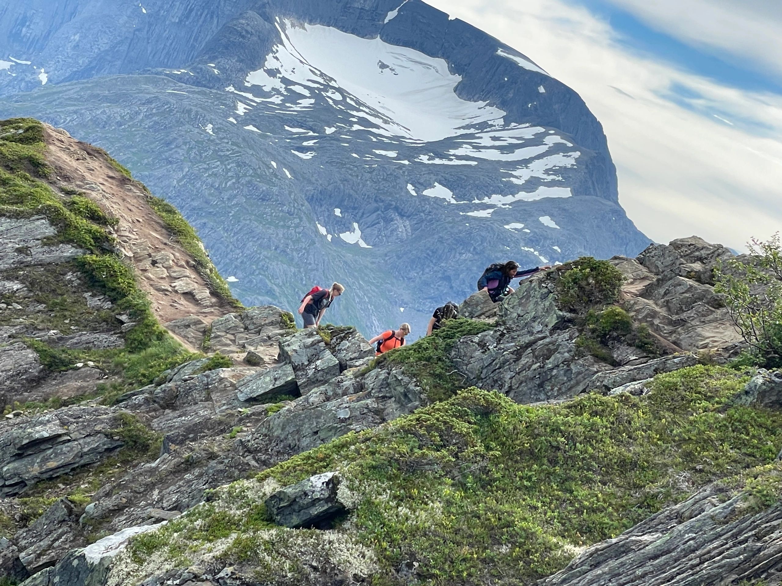 Norwegian fjord landscape