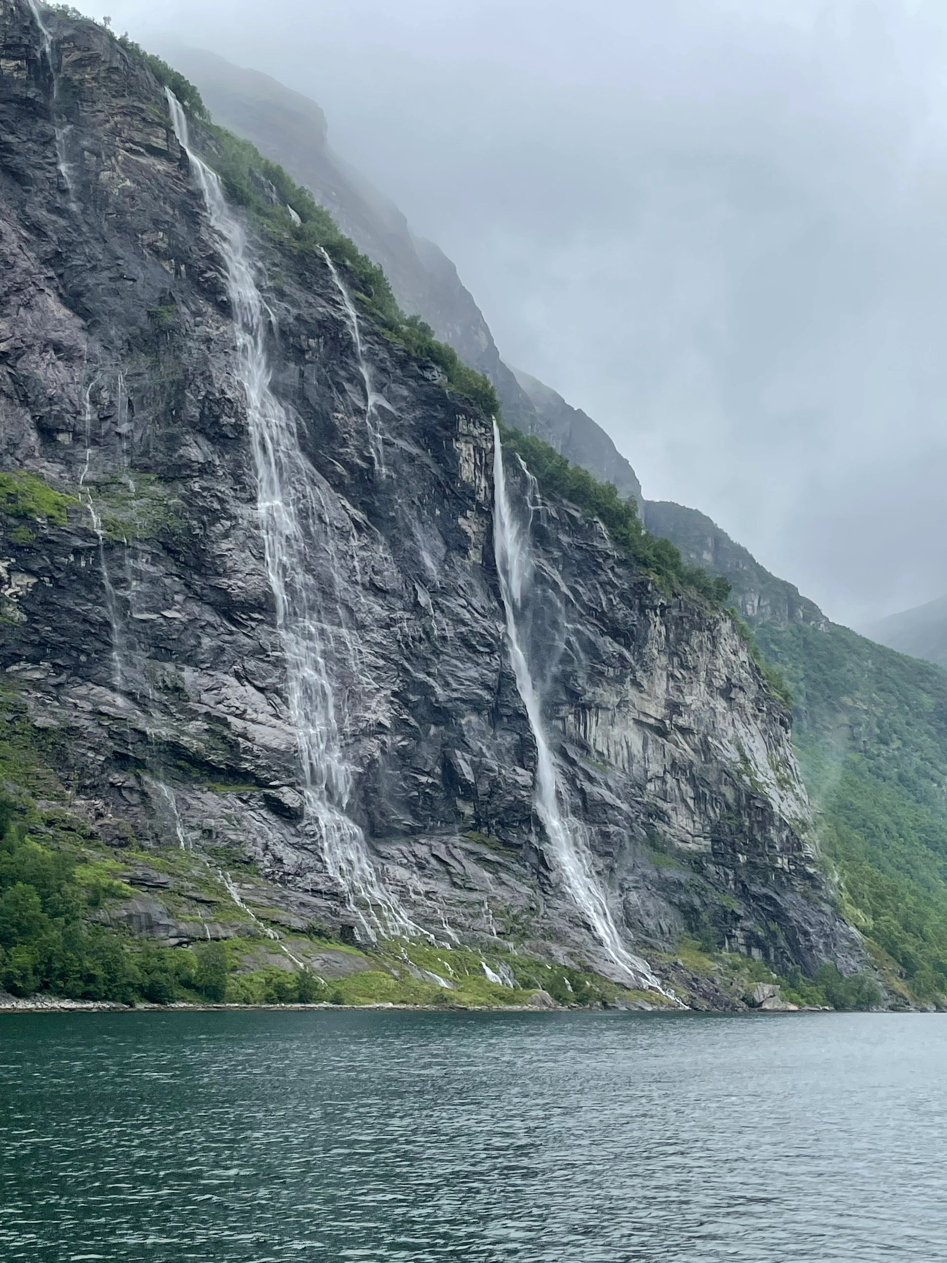 Norwegian fjord landscape