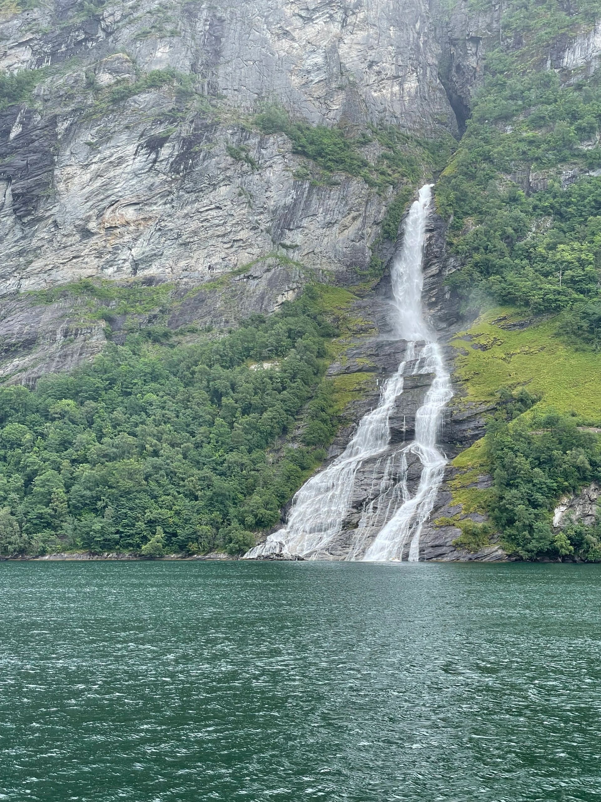 Norwegian fjord landscape