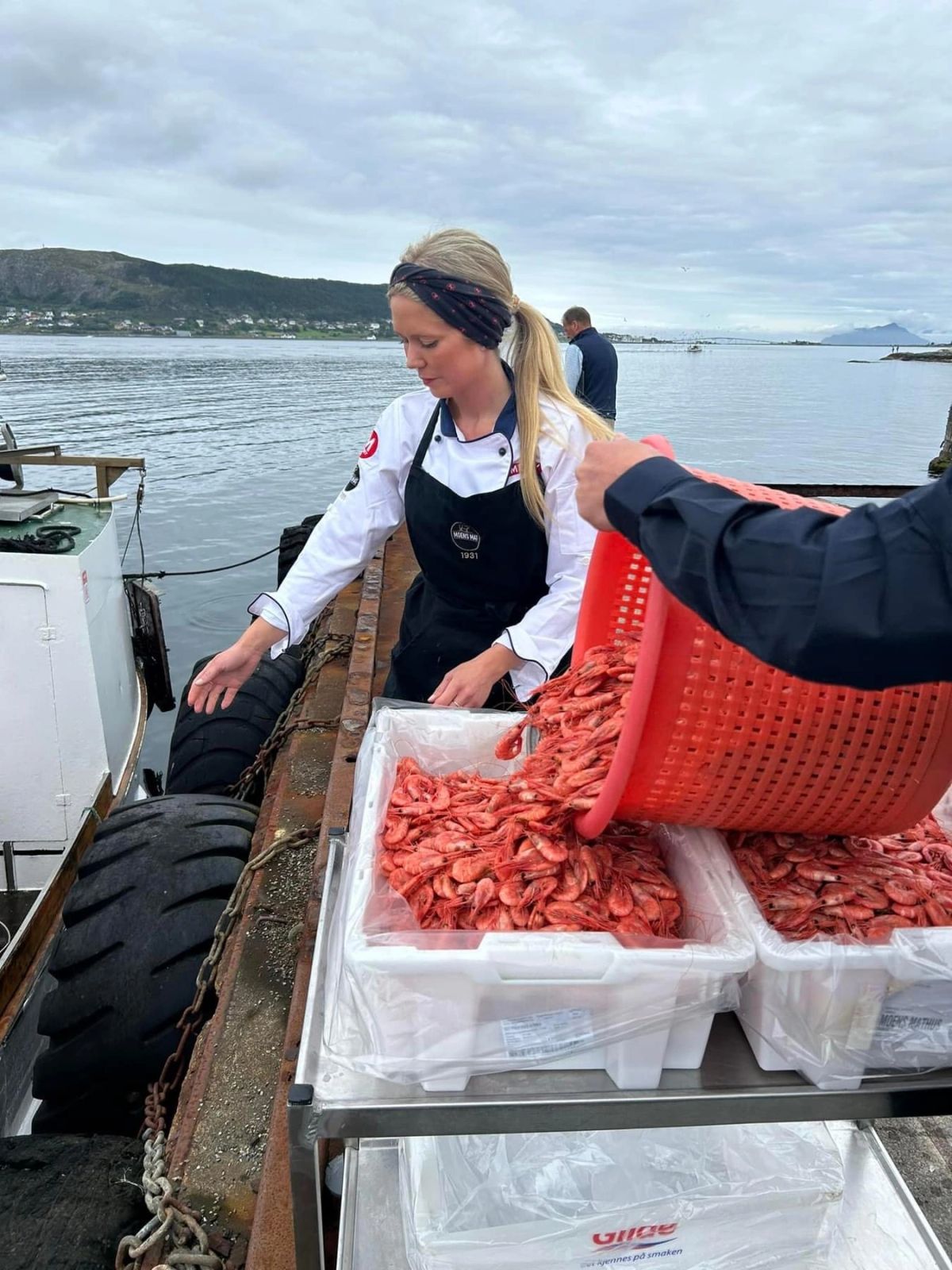 Water sports on the fjord