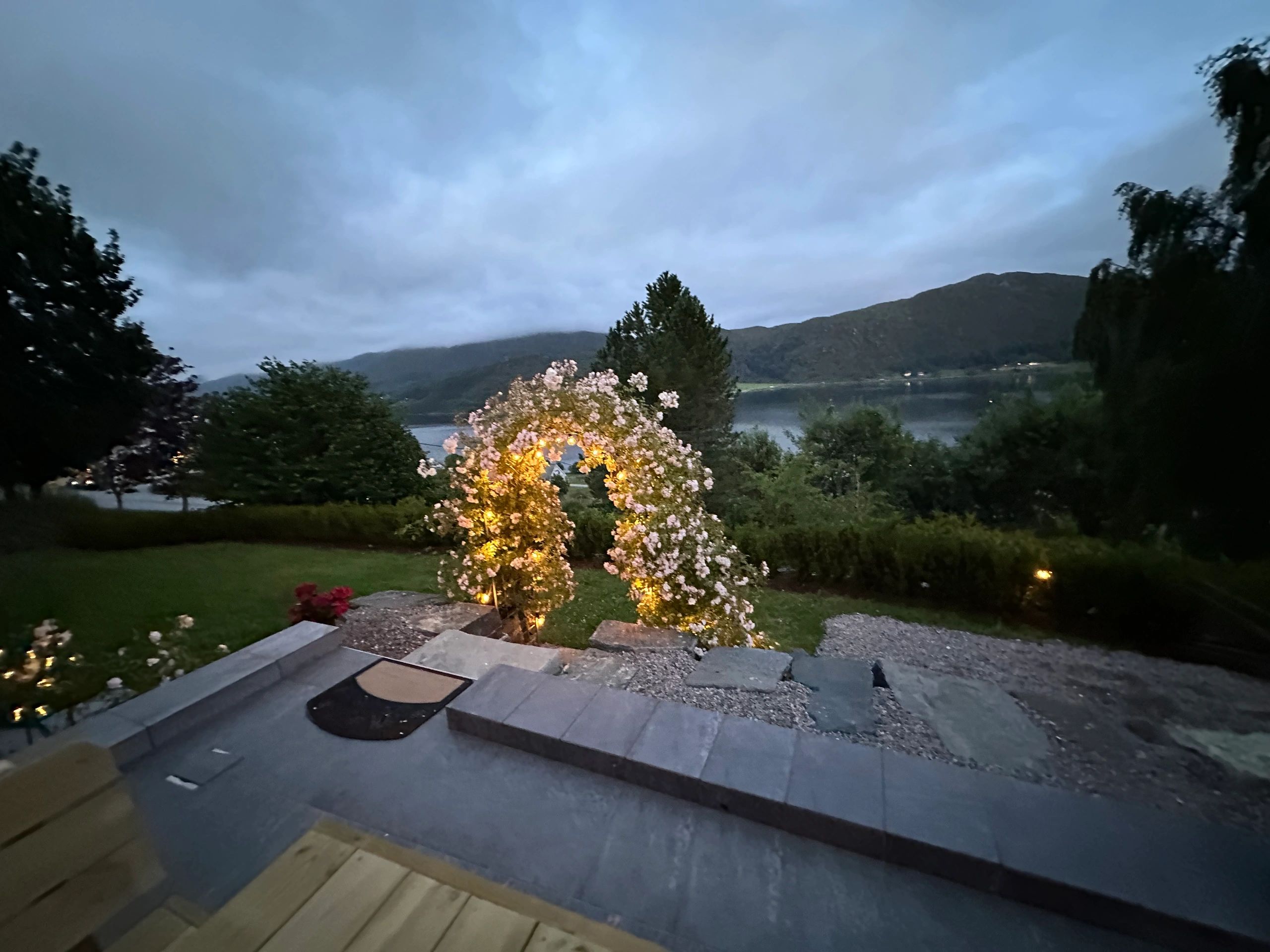 Norwegian fjord landscape