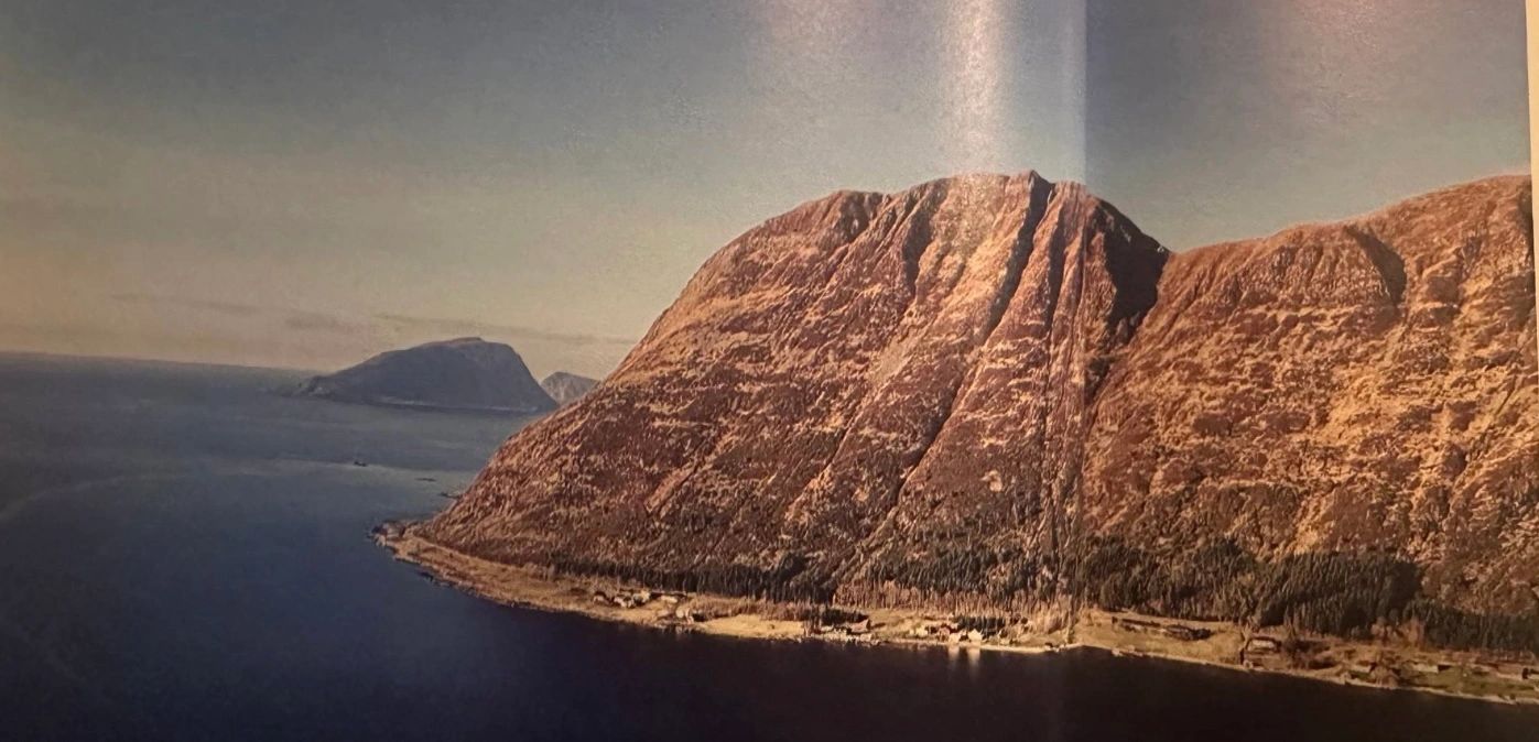 Norwegian fjord scene