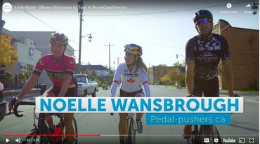 Creemore Tour with Noelle Wasnbrough, Emily Batty and Adam Morka-Brian Hunt Video Bruce, Grey Simcoe