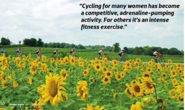 Canadian Cycling Magaine Article featuring Noelle Wansbrough and Pedalpushers