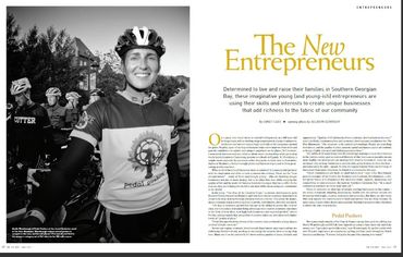 On the Bay Magazine-Noelle Wansbrough "The New Entrepreneurs"