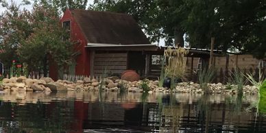 Natural swimming pond Austin Texas 