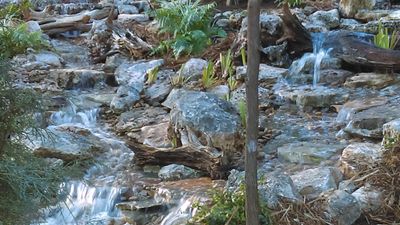 Pondless river installation 