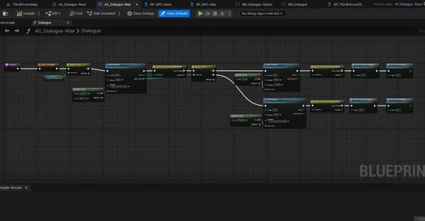 Unreal Engine: Dialogue Function 