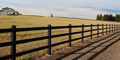Split rail fence installation Sheboygan. 