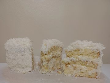 3 Layer Lemon Coconut Cake