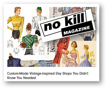 NoKill Magazine Article about BeespokeVintage