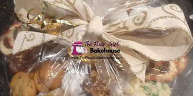 Holiday baking and cookie trays from cottage bakery The Flour Girl Bakehouse in Port Charlotte, FL