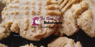 Cottage bakery peanut butter cookies baked fresh to order from The Flour girl in Port Charlotte, FL