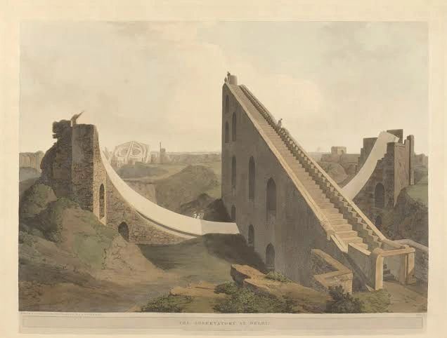 The observatory at Delhi, 1799 | Source: Royal Academy