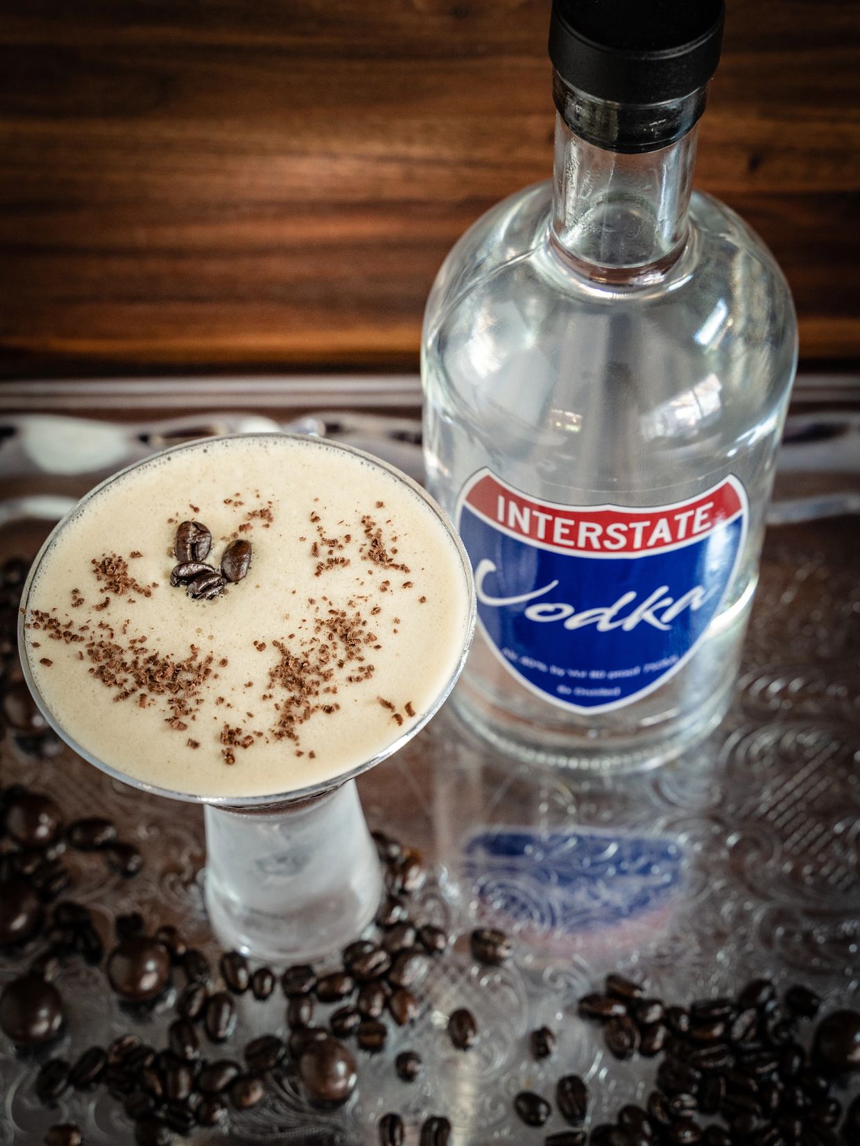 Coffee Martini with Interstate Vodka